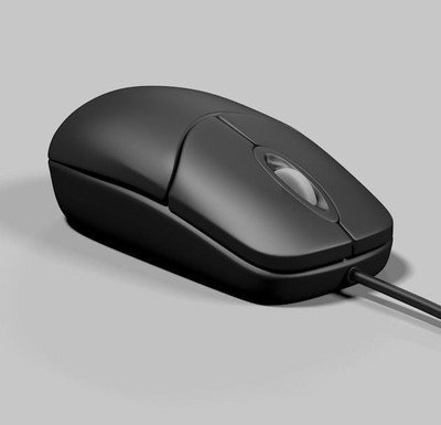 Wifton Wired Usb Office Mouse Optical Mouse for Pc Laptop-Black Wired Ambidextrous Optical  Gaming Mouse(USB 2.0, Black)