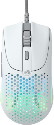 Glorious PC Gaming Race Glorious Model O2 Wired Wired Optical  Gaming Mouse(USB 2.0, Matte White)