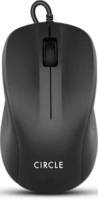 CIRCLE CT CM 325 Wired Ambidextrous Optical Mouse(USB 2.0, Black)