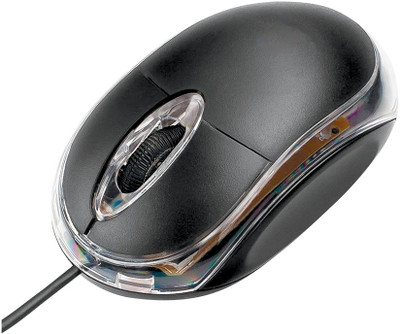 EXPERTRONICS QMU-540 Wired Ambidextrous Optical Mouse(USB 2.0, Black)