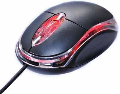 Shakkarmobiles Mouse-0090-02 Wired Ambidextrous Optical  Gaming Mouse  with Bluetooth(USB 3.0, Black)