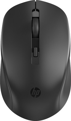 HP S1000 Silent / Lightweight, upto 1600 DPI Wireless Ambidextrous Optical Mouse  with Bluetooth(2.4GHz Wireless, Black)