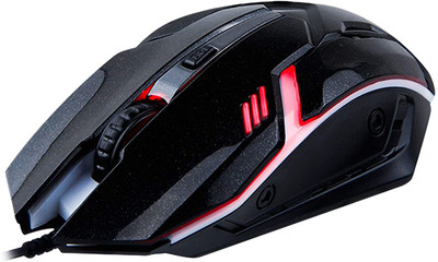 GurudevTraders Transformer Style Wired Gaming Mouse Black With, Optical 8733 Sensor Wired Hybrid  Gaming Mouse(2.4GHz Wireless, Black)