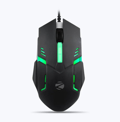 ZEBRONICS ZEB SCORPIO PRO Wired Ambidextrous Optical  Gaming Mouse(USB 3.0, Black)