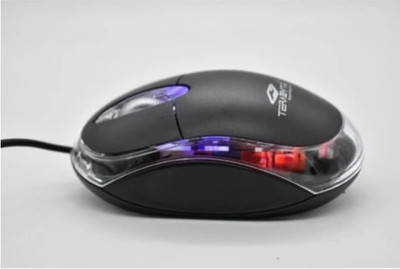 NPAV TB 36B Wired Ambidextrous Optical Mouse(USB 2.0, Black)