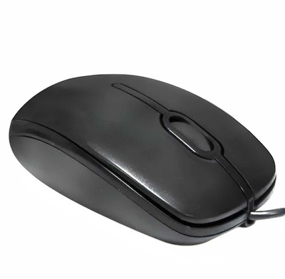 TechnCare COMFY USB Wired Optical Mouse Wired Ambidextrous Optical  Gaming Mouse(USB 2.0, Black)