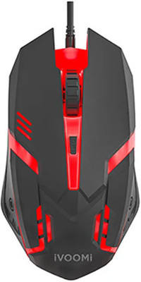 iVoomi ROBOT USB gaming MOUSE Wired Ambidextrous Optical  Gaming Mouse(USB 2.0, Black)