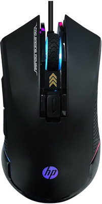 HP G360 Wired Ambidextrous Optical  Gaming Mouse(USB 3.0, Black)