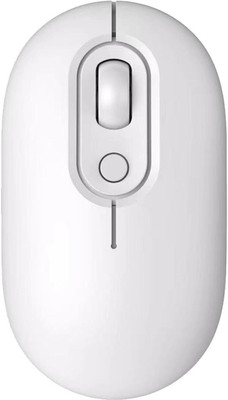 ELECTRO WOLF Portable Silent Slim Bluetooth 5.2 & USB 2.4Ghz Dual Mode With RGB Rechargeable Wireless Ambidextrous Optical  Gaming Mouse  with Bluetooth(2.4GHz Wireless, Bluetooth, White)