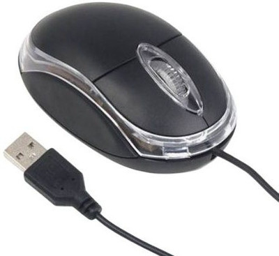 SOJUBA Mouse Wired USB Optical Mouse with LED Breathing Light for Laptop and Computer Wired Optical  Gaming Mouse(USB 2.0, Black)