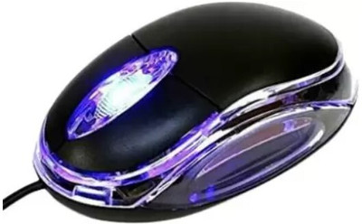 Tipton Noga LED USB 2.0, 1.0 800 DPI Wired Ambidextrous Optical  Gaming Mouse(USB 2.0, Black)