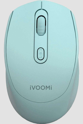 iVoomi Hank-92 Wireless Ergonomic Optical  Gaming Mouse  with Bluetooth(2.4GHz Wireless, Green)
