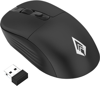 Archer Tech Lab Precision 100 Wireless Mouse Plug & Play, ergonomic, 3 DPI, 10M range Wireless Ambidextrous Optical  Gaming Mouse(2.4GHz Wireless, Black)