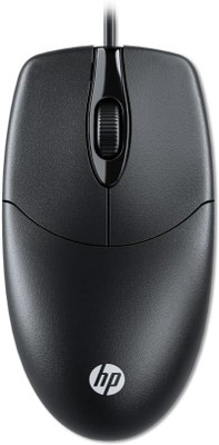 HP M050 Wired Ambidextrous Optical Mouse(USB 2.0, Black)