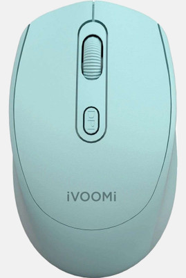 iVoomi Hank-46 Wireless Ergonomic Optical  Gaming Mouse  with Bluetooth(2.4GHz Wireless, Green)