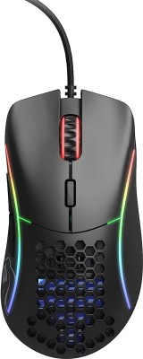 Glorious PC Gaming Race Model D Minus Wired Laser  Gaming Mouse(USB 2.0, Matte Black)