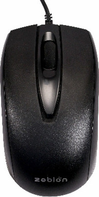zebion Z70+ with 3 year warranty Wired Ambidextrous Optical Mouse(USB 2.0, Black)