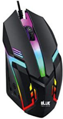 GAURAV Optical Wired Gaming Mouse - 7 RGB Breathing Colors & Ergonomic Design Wired Hybrid  Gaming Mouse(2.4GHz Wireless, Black)