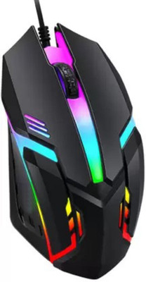 UniBoss Wired Gaming Mouse with RGB Light Wired Ambidextrous Optical  Gaming Mouse(USB 3.0, USB 2.0, Black)