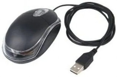 NKPR Stylish USB Wired Gaming Mouse With Lighting for Laptop, PC_NK81 Wired Ambidextrous Optical  Gaming Mouse(USB 3.0, Black)