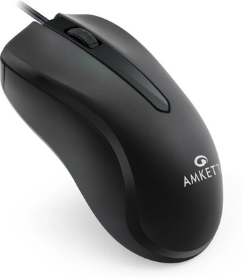 mpmous Kwik Pro 7 Wired Ambidextrous Optical Mouse(USB 2.0, Royal Black)