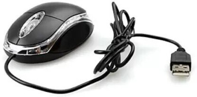 NPAV AD-201 Wired Optical Gaming Mouse Wired Ambidextrous Optical  Gaming Mouse(USB 2.0, Black)