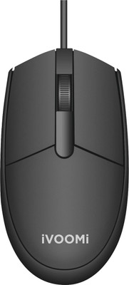 iVoomi USB WIRED MOUSE Wired Ambidextrous Optical Mouse(USB 2.0, Black)