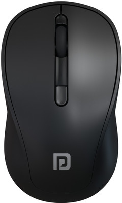 Portronics Toad 34 Wireless, Silent Clicking, Adjustable DPI, for Laptop, Mac & PC Wireless Ambidextrous Optical Mouse(2.4GHz Wireless, Black)