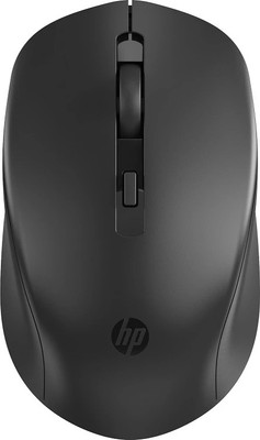 HP S1000 Silent / Lightweight, upto 1600 DPI Wireless Ambidextrous Optical Mouse  with Bluetooth(2.4GHz Wireless, Black)