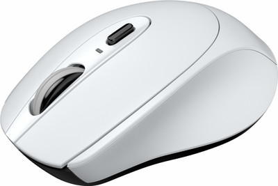 Portronics Toad 31 with Receiver, Ergonomic Design, Adjustable DPI Wireless Optical Mouse(2.4GHz Wireless, White)
