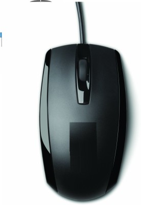 PERCOMPUTERS X500 Wired USB Optical Mouse (E5C12AA) Wired Optical Mouse(USB 2.0, Black)