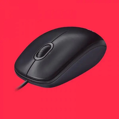 HSB wired mouse Wired Ambidextrous Laser  Gaming Mouse(USB 2.0, Black)