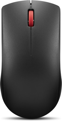 Lenovo 150 Wireless Wireless Ambidextrous Optical Mouse Ambidextrous, Universal Compatability with 1000 DPI(2.4GHz Wireless, Black)