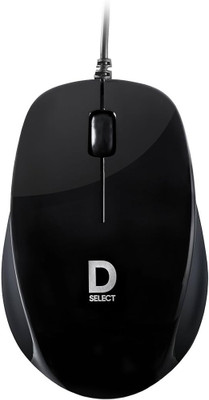 DELL DS111 Wired Ambidextrous Optical Mouse(USB 2.0, Black)
