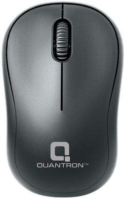 Quantron QMU 530 Wireless Ambidextrous Optical  Gaming Mouse(2.4GHz Wireless, Black)