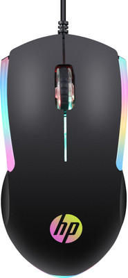 HP M160 Wired Optical Gaming Mouse(USB 3.0, Black)
