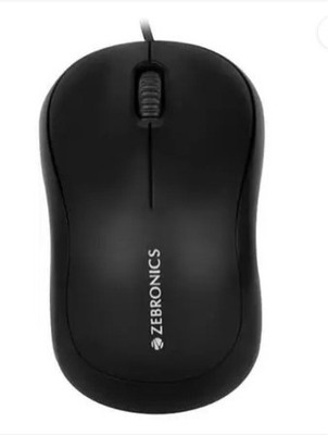 zibronic Zeb-Comfort Wired Wired Ambidextrous Optical Mouse(USB 2.0, Black)
