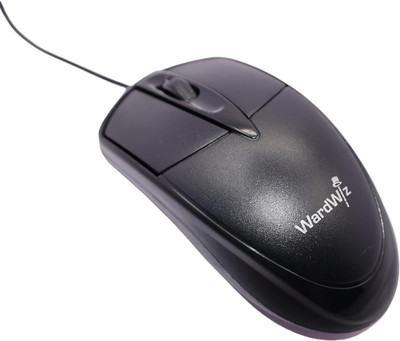 WardWiz WW-SM-300 Wired Mouse Wired Ambidextrous Optical  Gaming Mouse(USB 2.0, Black)
