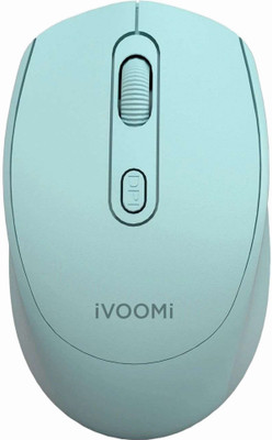 iVoomi Hank-10 Wireless Ergonomic Optical  Gaming Mouse  with Bluetooth(2.4GHz Wireless, Green)