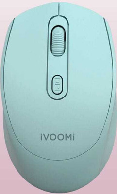 iVoomi Hank_001 Wireless Ergonomic Optical  Gaming Mouse  with Bluetooth(2.4GHz Wireless, Green)