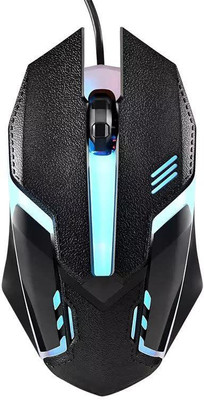 JIARKA USB Wired Gaming Mouse , LED Ergonomic Design for Laptop & PC (MULTI COLORD) Wired Laser  Gaming Mouse(USB 2.0, MULTI COLORD)