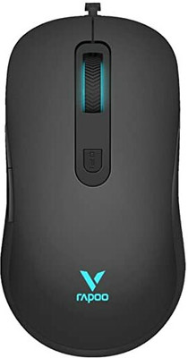 RAPOO V16 . Wired Ambidextrous Optical  Gaming Mouse(USB 2.0, Black)