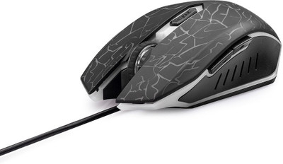 Riversong GM01C Click XP Wired Ambidextrous Optical  Gaming Mouse(USB 2.0, Black)