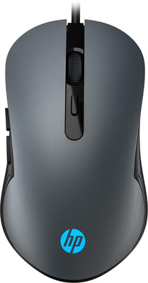 HP M180 Wired Ergonomic Optical  Gaming Mouse(USB 3.0, Grey Black (6 Buttons))
