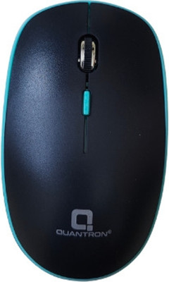 Quantron QMU-523 Wireless Ambidextrous Optical  Gaming Mouse(2.4GHz Wireless, Black)