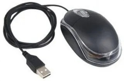 NKPR Stylish USB Wired Gaming Mouse With Lighting for Laptop, PC_NK80 Wired Ambidextrous Optical  Gaming Mouse(USB 3.0, Black)