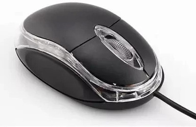 NPAV Wired Mouse, Led Tracking, Scrolling Wheel Wired Ambidextrous Optical Mouse(USB 2.0, Black8)