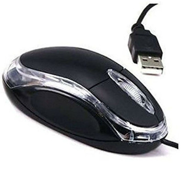 NPAV TB-36B Wired Ambidextrous Optical  Gaming Mouse(USB 2.0, Black)