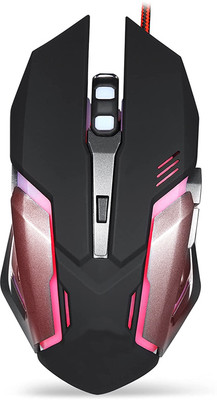 ENTWINO S1 Wired Ambidextrous Optical  Gaming Mouse(USB 2.0, Black)
