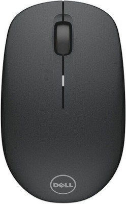 DELL WM126 Wireless Ambidextrous Optical Mouse 1000 DPI, Plug and Play  with Bluetooth(2.4GHz Wireless, Black)